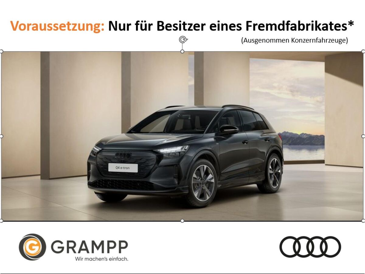 Audi Q4 e-tron performance 210KW S-Line Wärmepumpe ---SOFORT VERFÜGBAR------ 0,25% Versteuerung Leasing