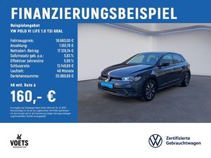 Volkswagen POLO VI LIFE 1.0 TSI GOAL LED+NAVI+CLIMATRONIC+