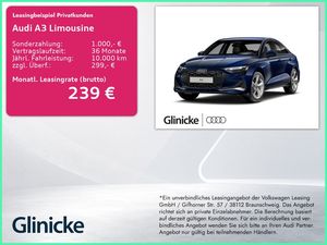 Audi A3 Limousine advanced TFSI S tr AHK/Nav/ACC/Kam/