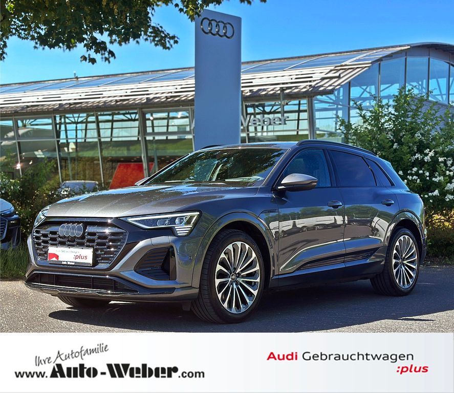 Audi Q8 e-tron 55 qu S LINE PANO B&O TOUR MATRIX AHK Leasing