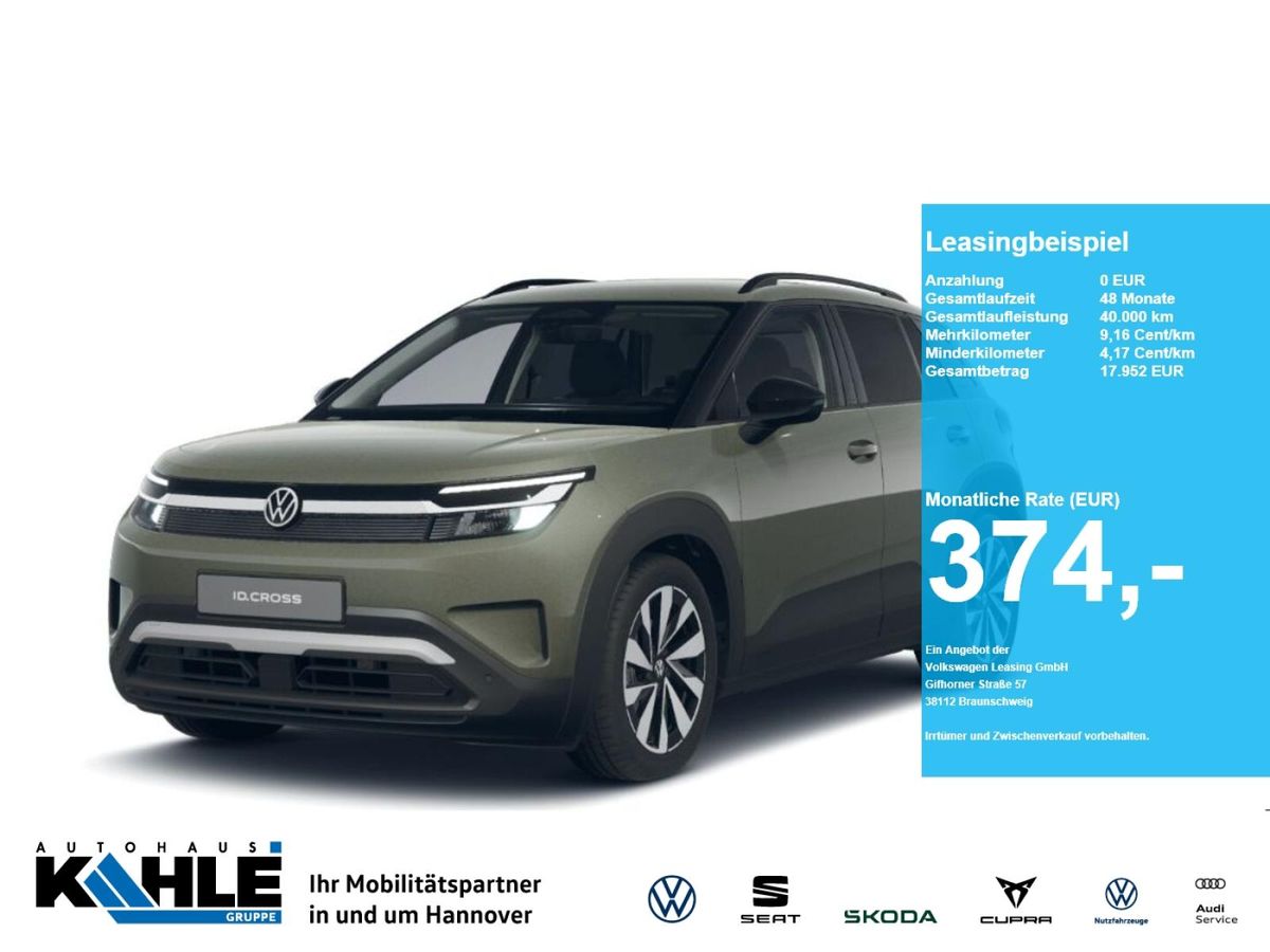 Volkswagen ID.Cross ID. Cross Life Winterpak GJR AHK InnovisionPro Leasing