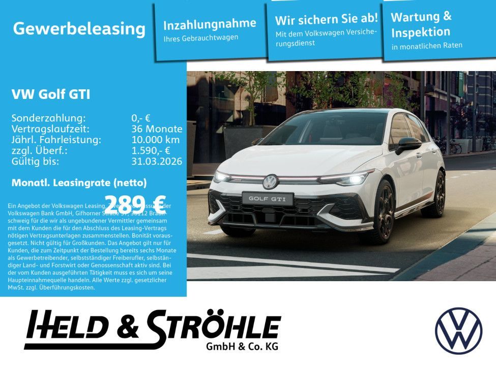 Volkswagen Golf GTI Edition 50 *Aktionsleasing* Leasing