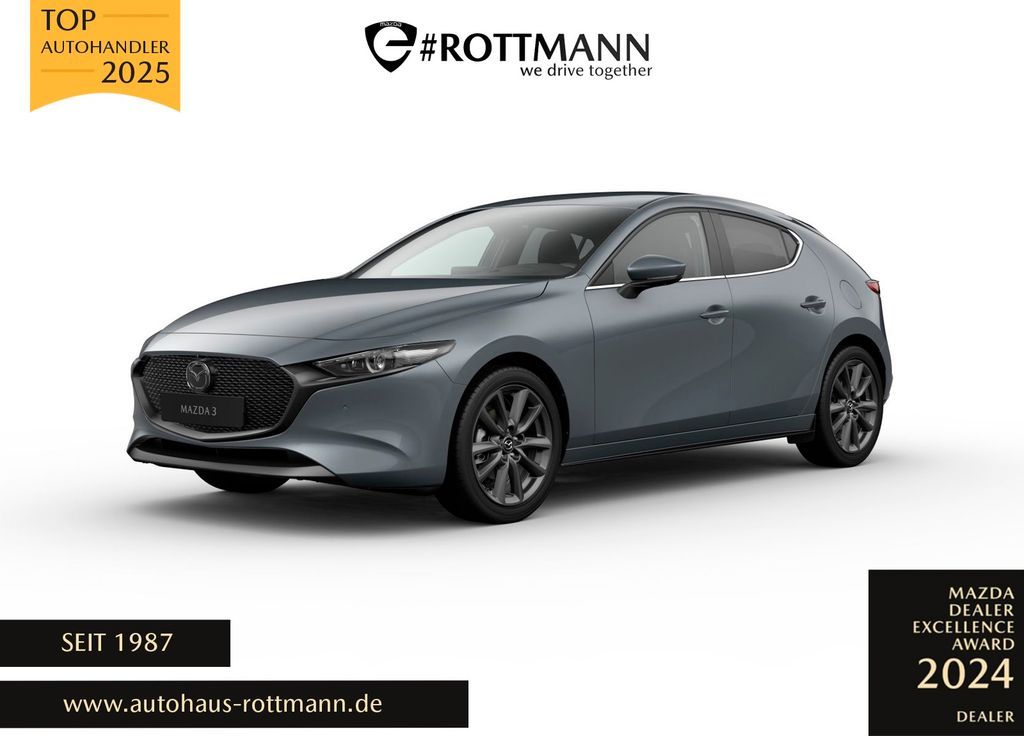 Mazda 3 2.5 eSKYACTIV G 140ps Aut. EXCLUSIVE-Line Leasing