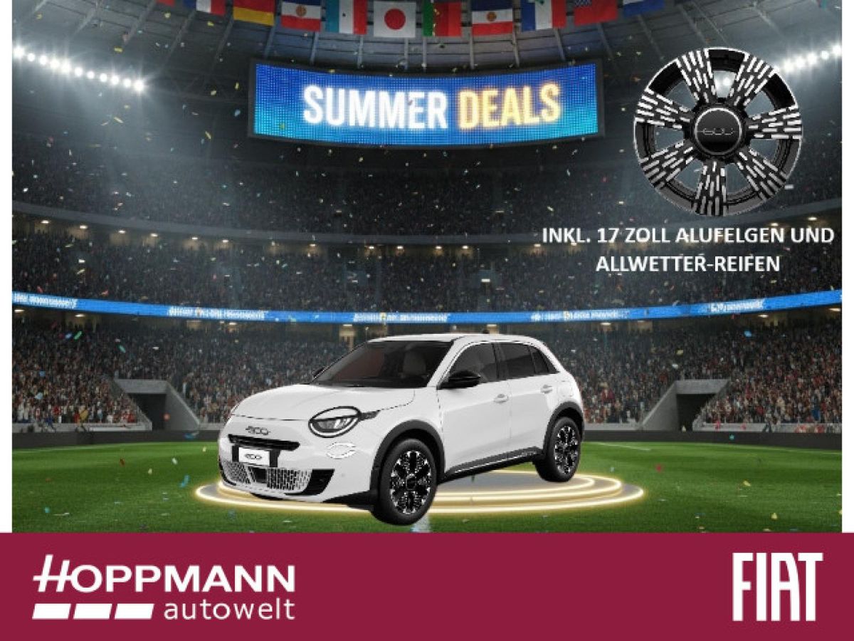 Fiat 600 Hybrid BUSINESS EDITION inkl ALLWETTERREIFEN Leasing