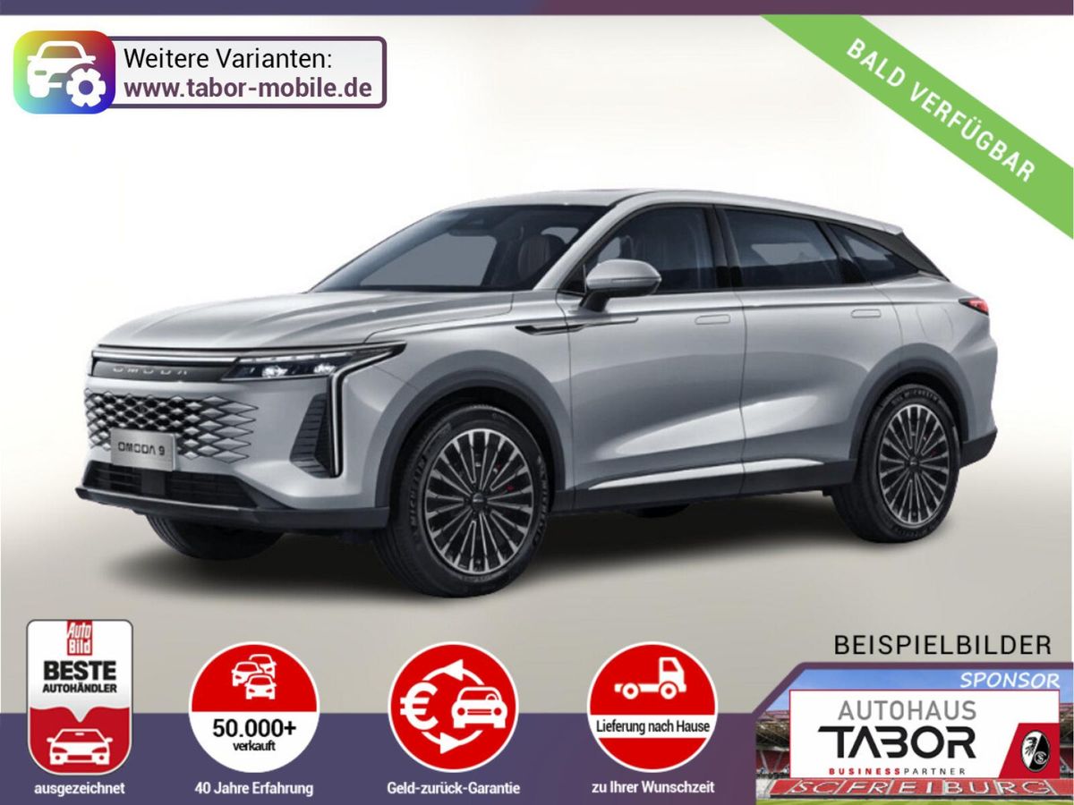 Omoda 9 PHEV Premium Pano 4X4 540° el.Heckk SHZ Leasing