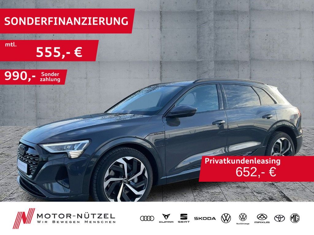 Audi Q8 e-tron 55 QU S-LINE INT MATRIX+NAVI+AIR+21