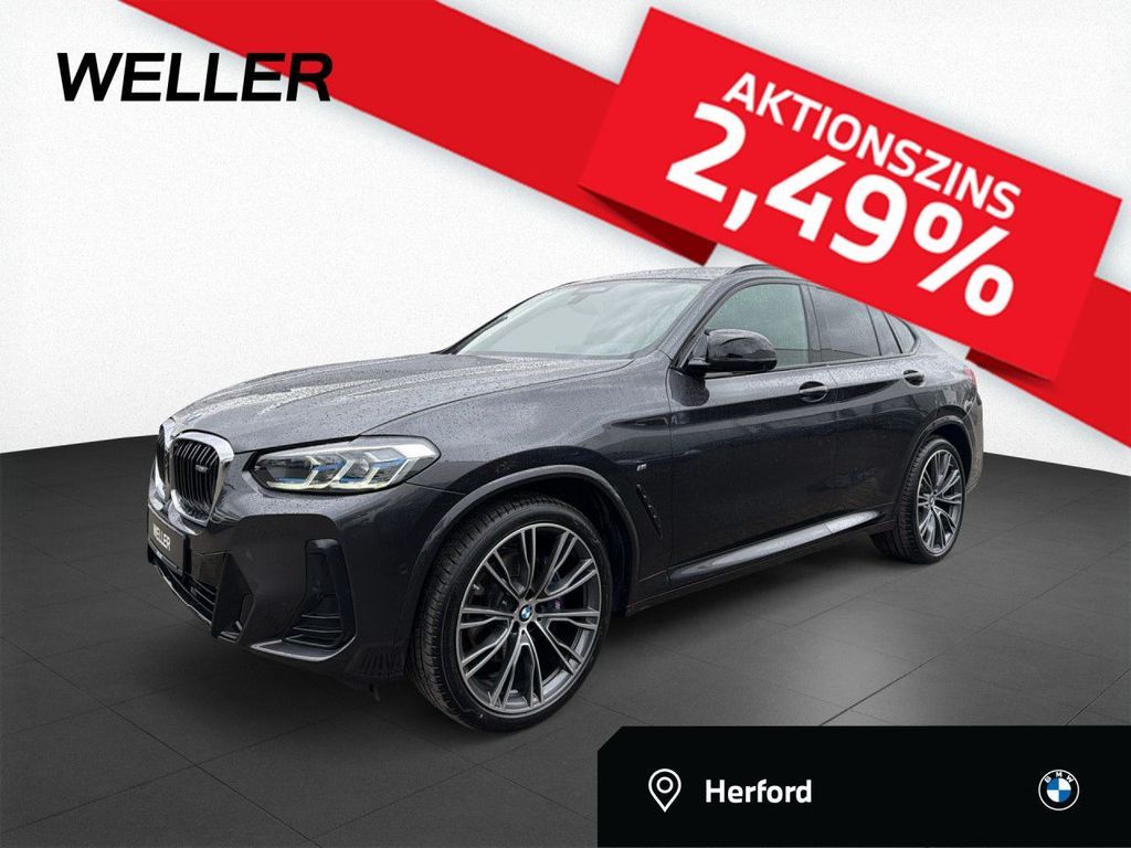 BMW X4 M40d Laser DAPr 360° HUD H/K MEM Sthz Leasing