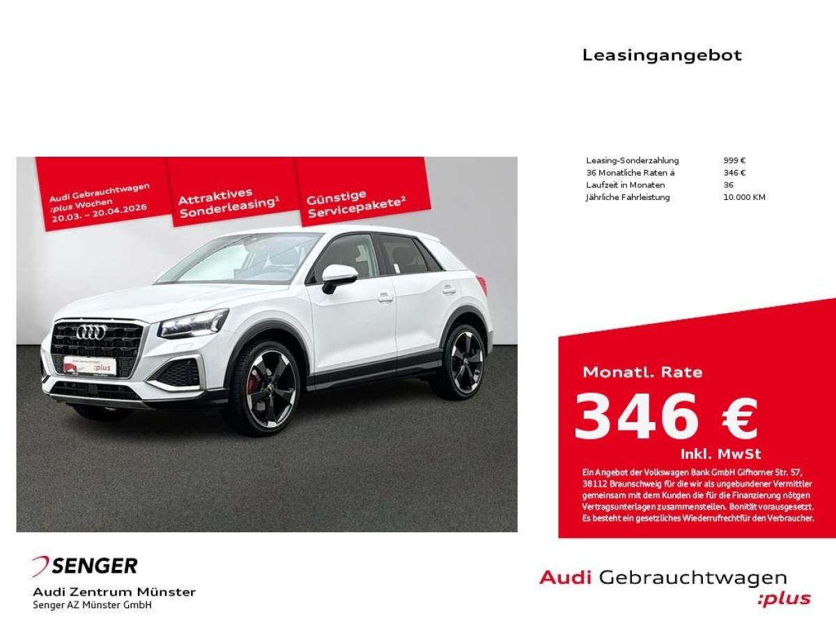 Audi Q2 Advanced 35 TFSI S tronic Matrix ACC AHK Leasing