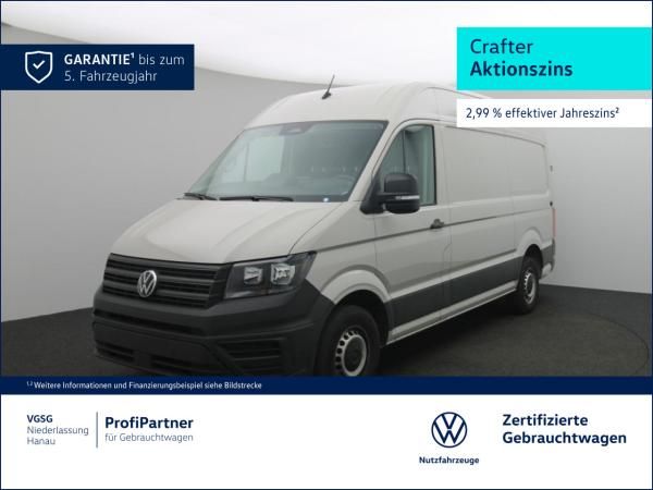 Volkswagen Crafter Kasten MR Vorb. AHK Navi Sitzhzg. Kamera Leasing