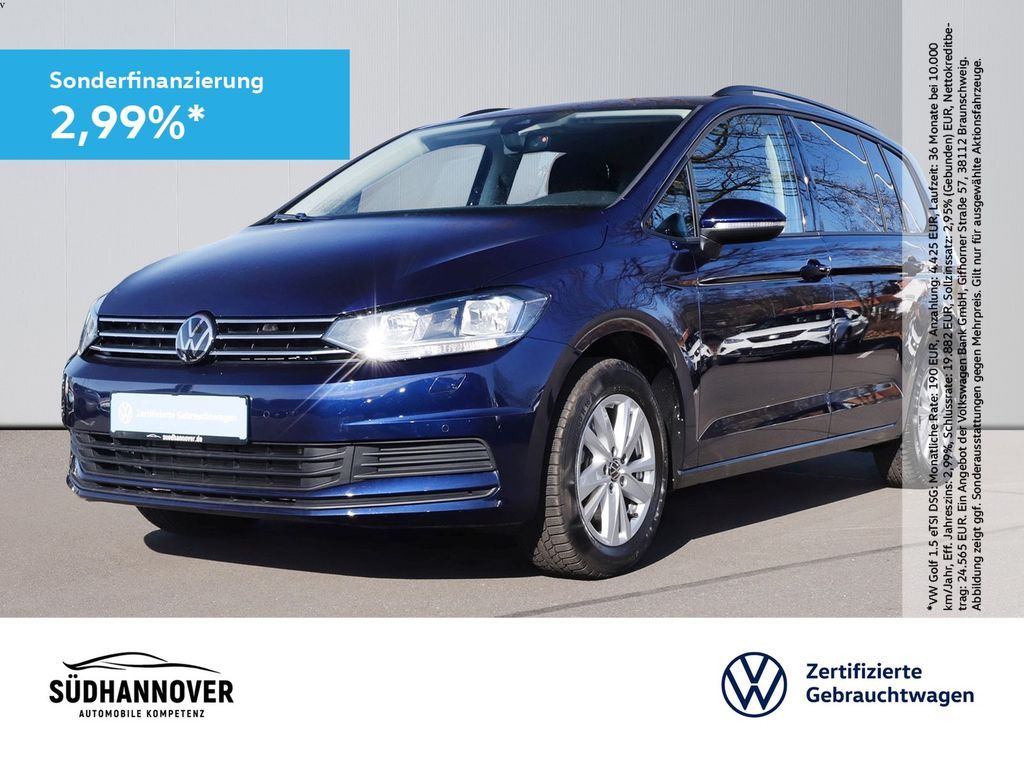 Volkswagen Touran Comfortline 1.5 TSI NAVI+7-SITZE+SHZ+PDC Leasing