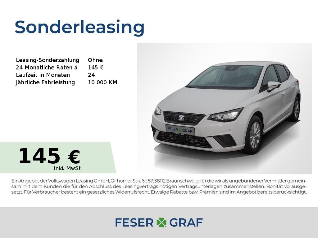 Seat Ibiza Road Edition 1.0 TSI DSG/DAB/RFK/SHZ Leasing