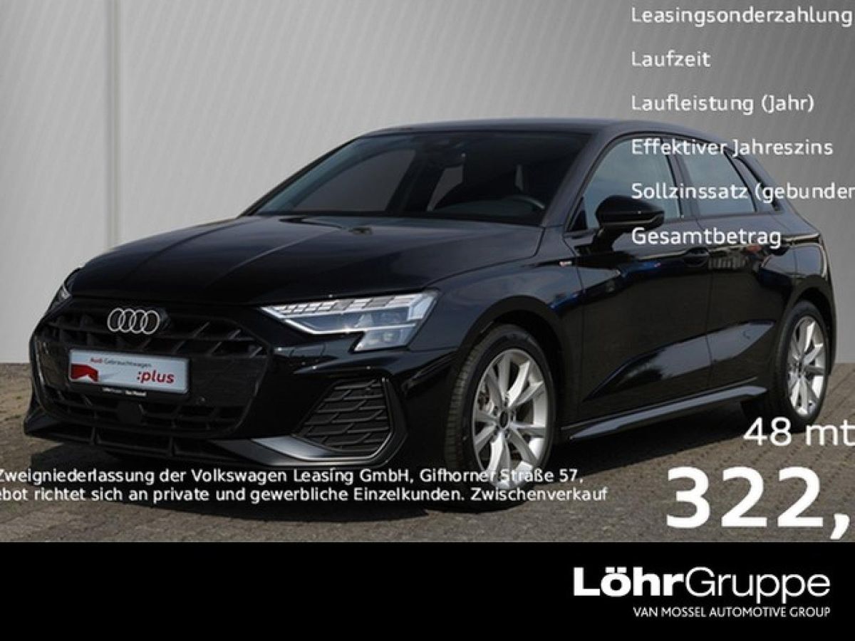 Audi A3 Sportback S line 35 TDI S tronic GWP Leasing