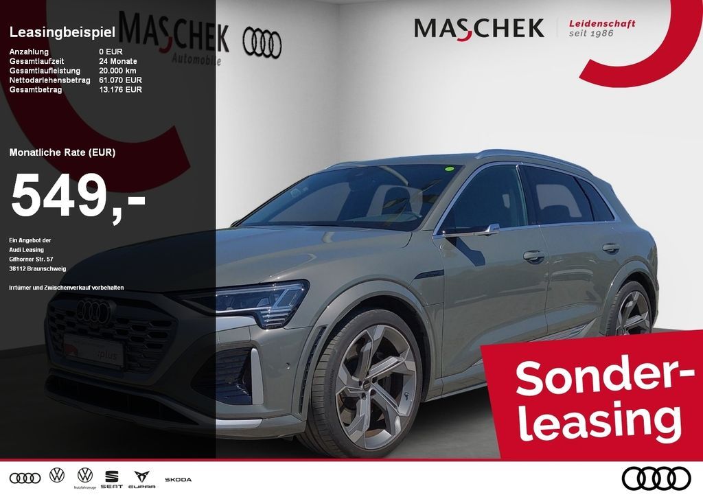Audi SQ8 e-tron *Sonderleasing* quat Pano b&O AHK S-S Leasing