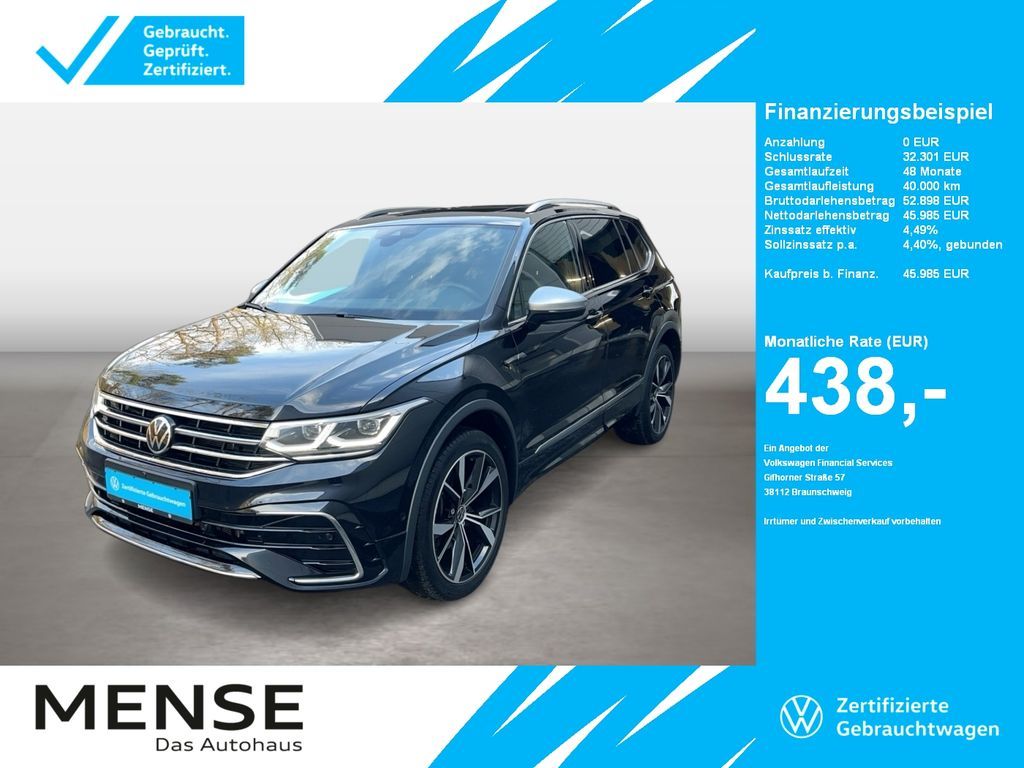 Volkswagen Tiguan Allspace 2.0 TDI 4 Motion DSG R-line h/k Leasing