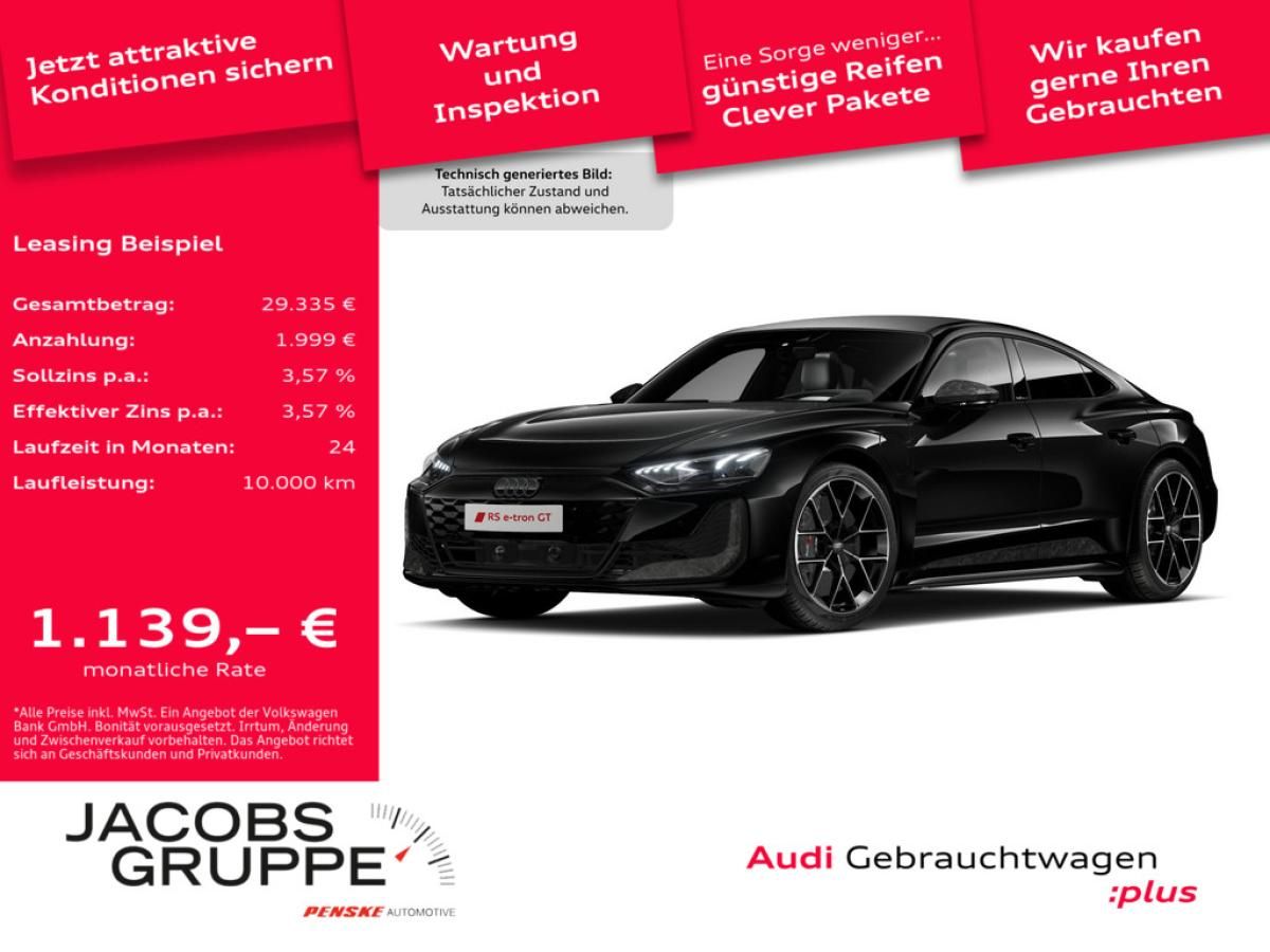 Audi RS e-tron GT performance All Black/Carbon/S-Sitze pro/Laser/HuD/Massag Leasing