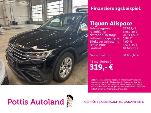 Volkswagen Tiguan Allspace 1.5 TSI DSG LIFE AHK NAVI SITZHZ Leasing