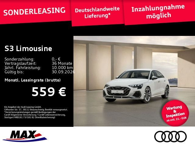 Audi S3 Limousine *NEUES-MODELL*FREI-KONFIGURIERBAR* Leasing
