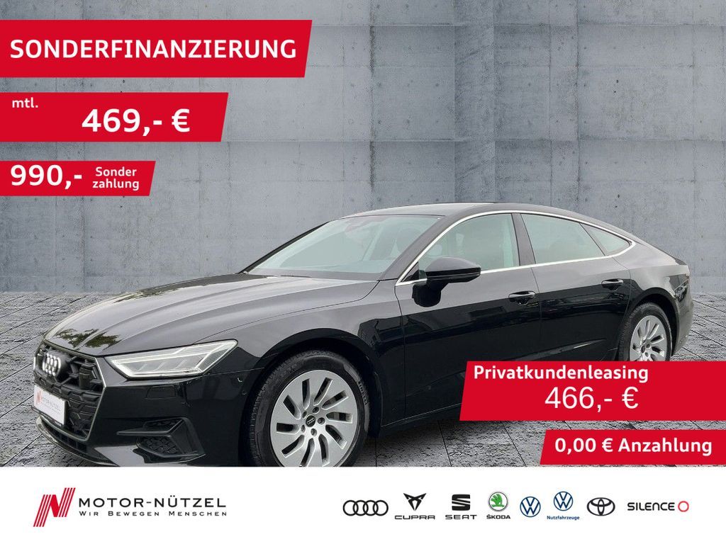 Audi A7 Sportback  45 TFSI S-TR LED+NAV+2xPCD+ACC+SHZ Leasing