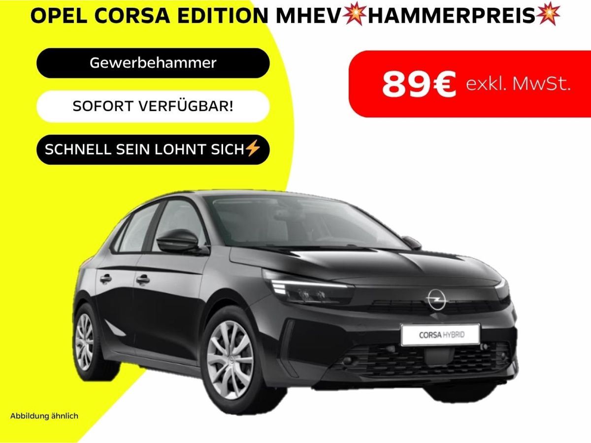 Opel Corsa Edition Hybrid 110 PS💥HAMMERPREIS💥 Leasing