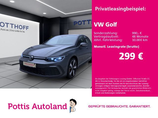 Volkswagen Golf 1.4 TSI eHybrid DSG GTE NAVI IQ.LIGHT PDC S Leasing