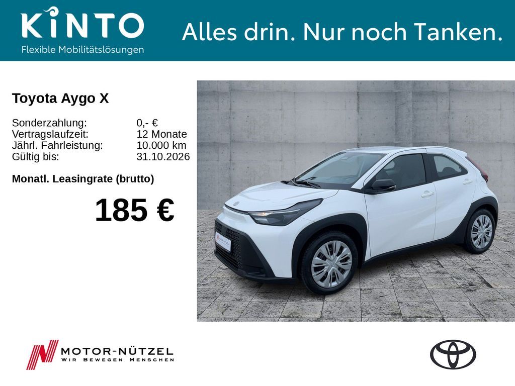 Toyota AYGO X Hyb. 1.5 Hyb. Pure *ALL-IN LEASING* Auto-Abo