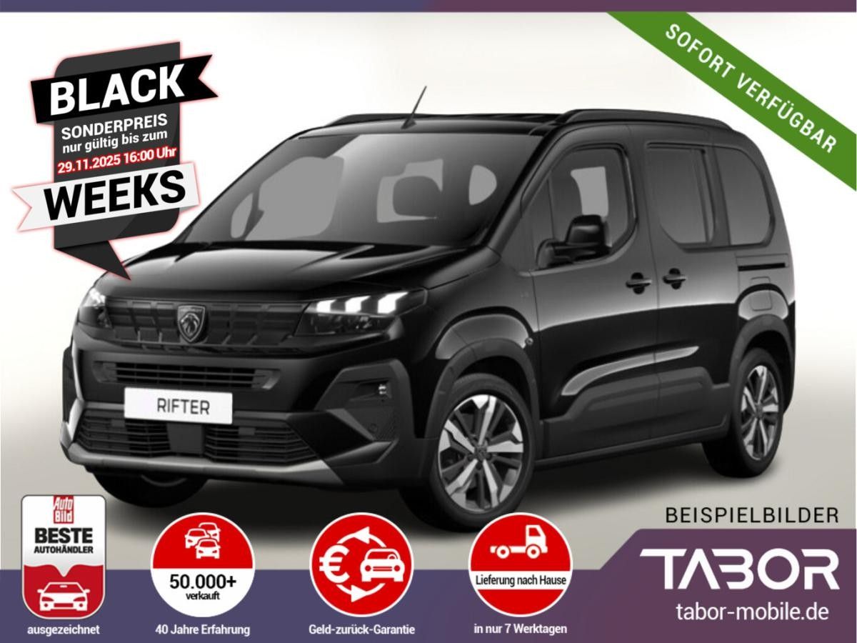 Peugeot Rifter 130 EAT GT L1 Kam ACC PDC 17Z 2xSchiebe Leasing