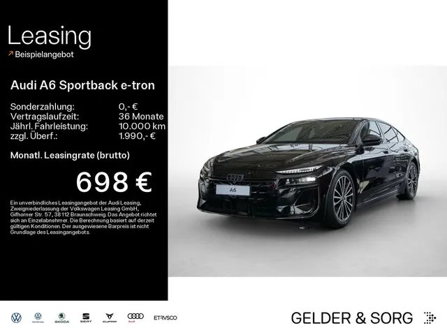 Audi A6 Sportback e-tron quattro s-line *Air*AHK*Pano