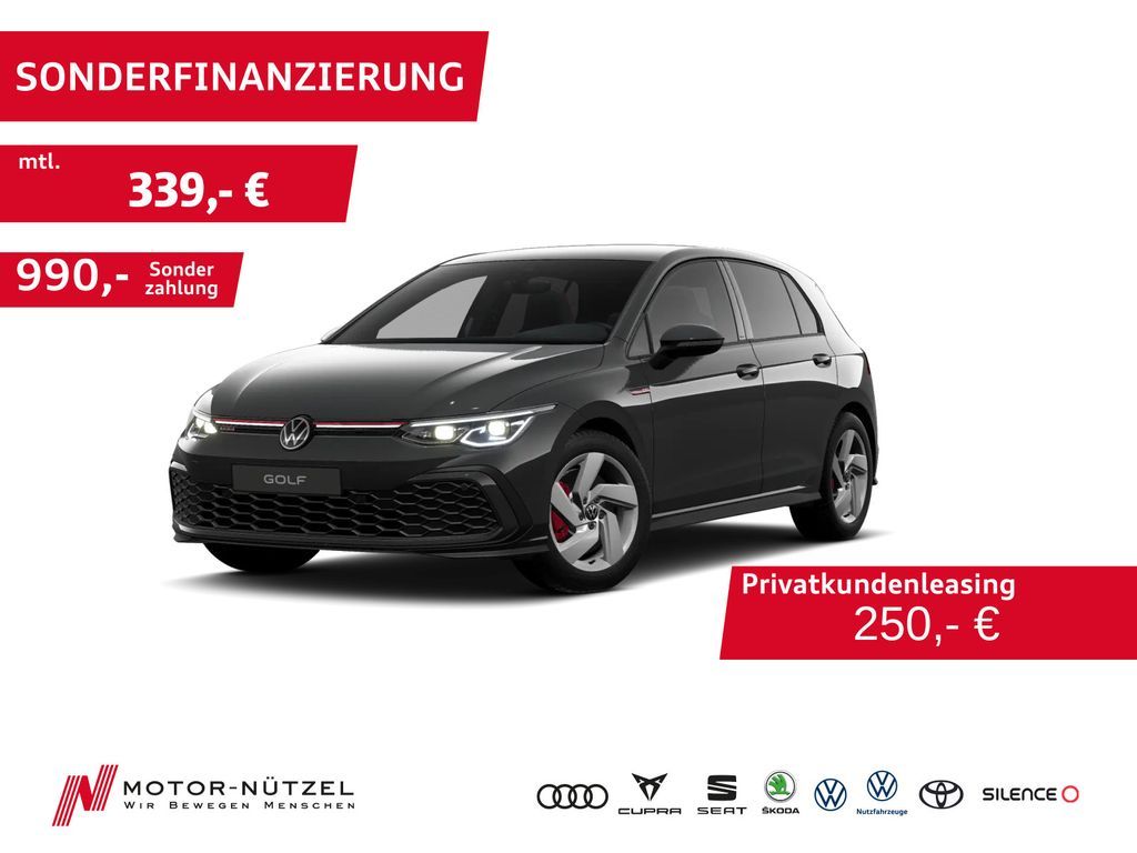 Volkswagen Golf VIII GTI DSG LEDplus+NAV+APP+ACC+SHZ+RFK+VC Leasing