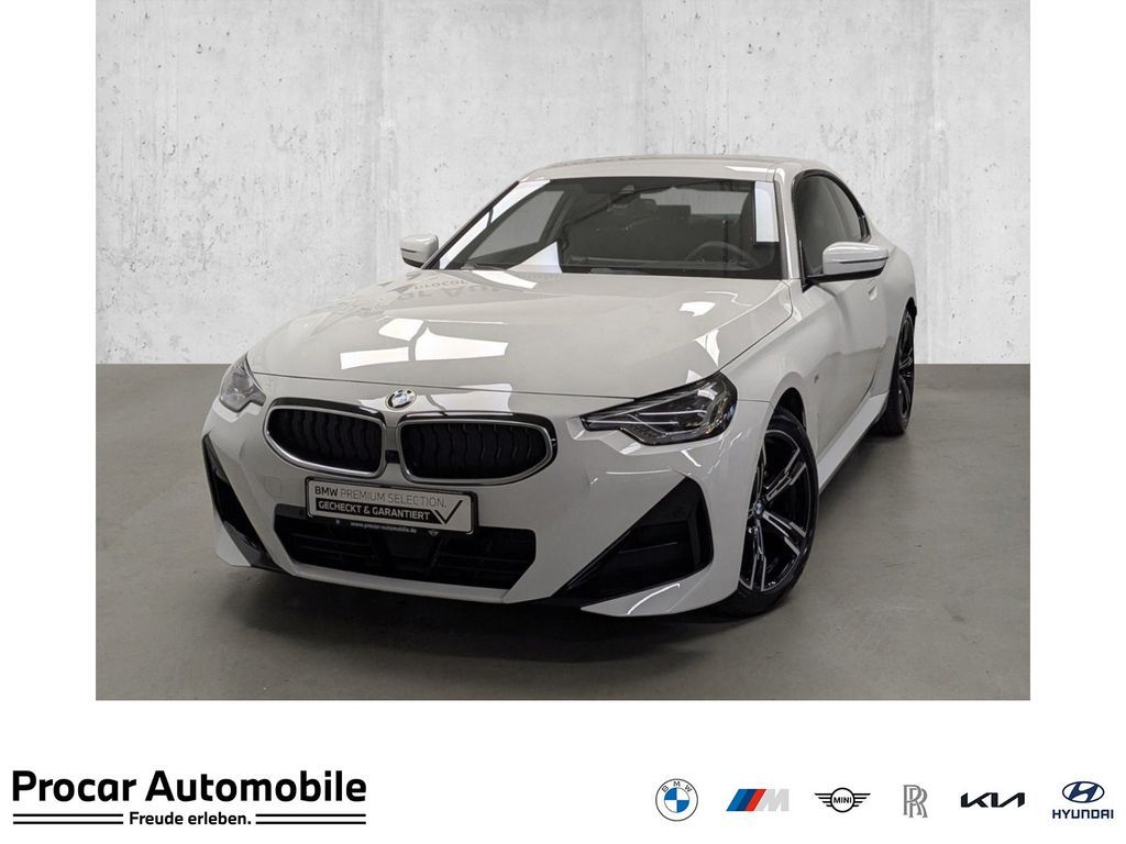 BMW 218i Coupé M Sport HuD 360° DA 18'' DAB LED Leasing