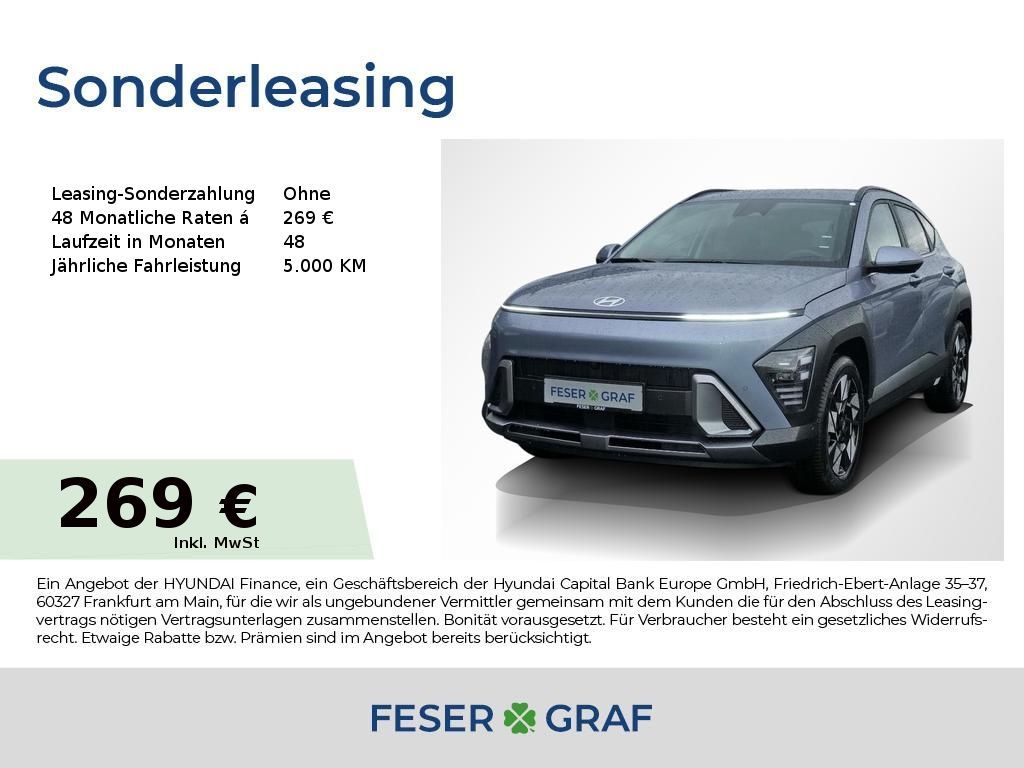 Hyundai Kona PRIME DCT BOSE NAVI LED SHZ LHZ 360° Leasing