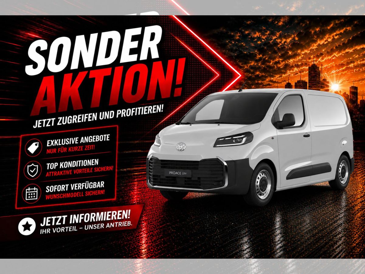 Toyota Proace City ⚡ELECTRIC - DUTY - SONDERAKTION⚡ Leasing