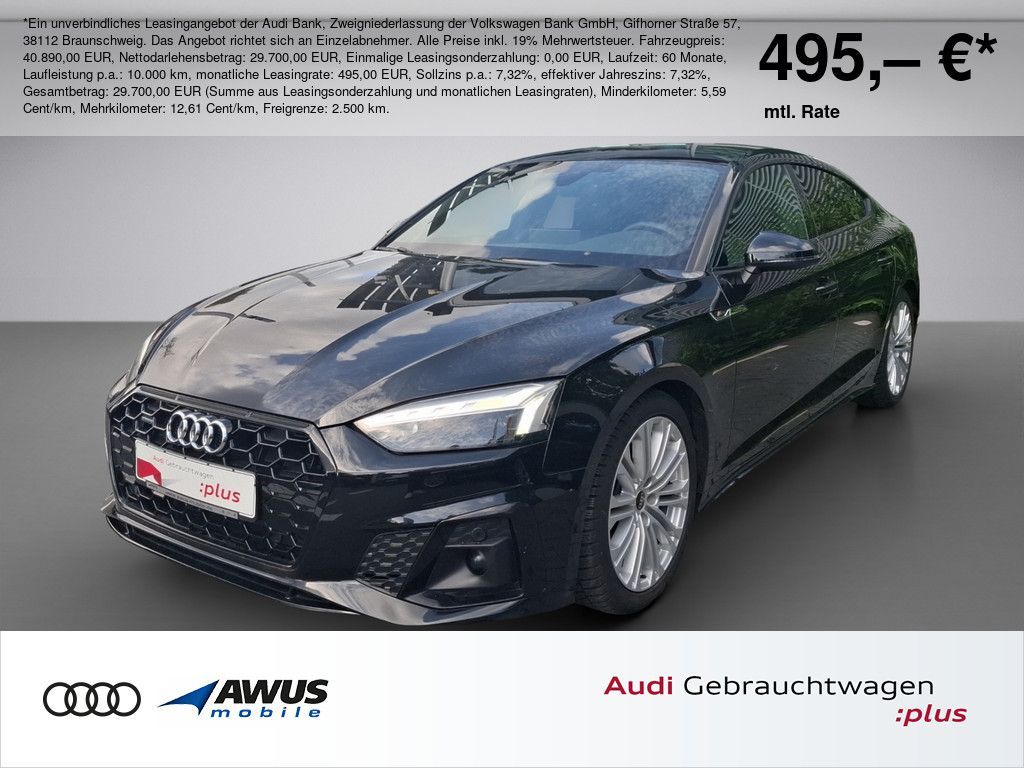Audi A5 Sportback 50 TDI 3.0 TDI 210 kW S-line,Opik-P Leasing