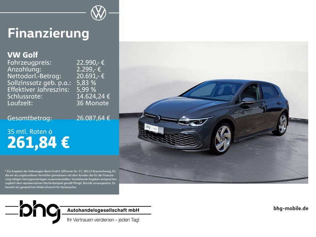 Volkswagen Golf GTD 2.0 TDI DSG Business ACCTravelAssist Na Leasing