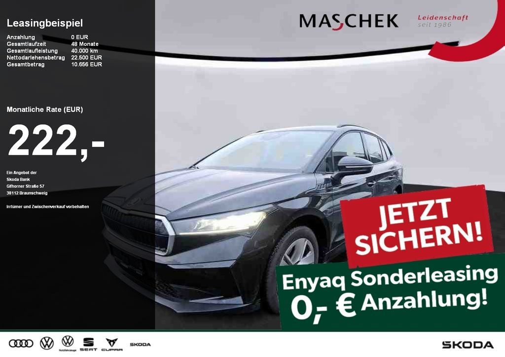 Skoda Enyaq 50 *Sonderleasing ohne zzgl. Kosten* Navi Leasing
