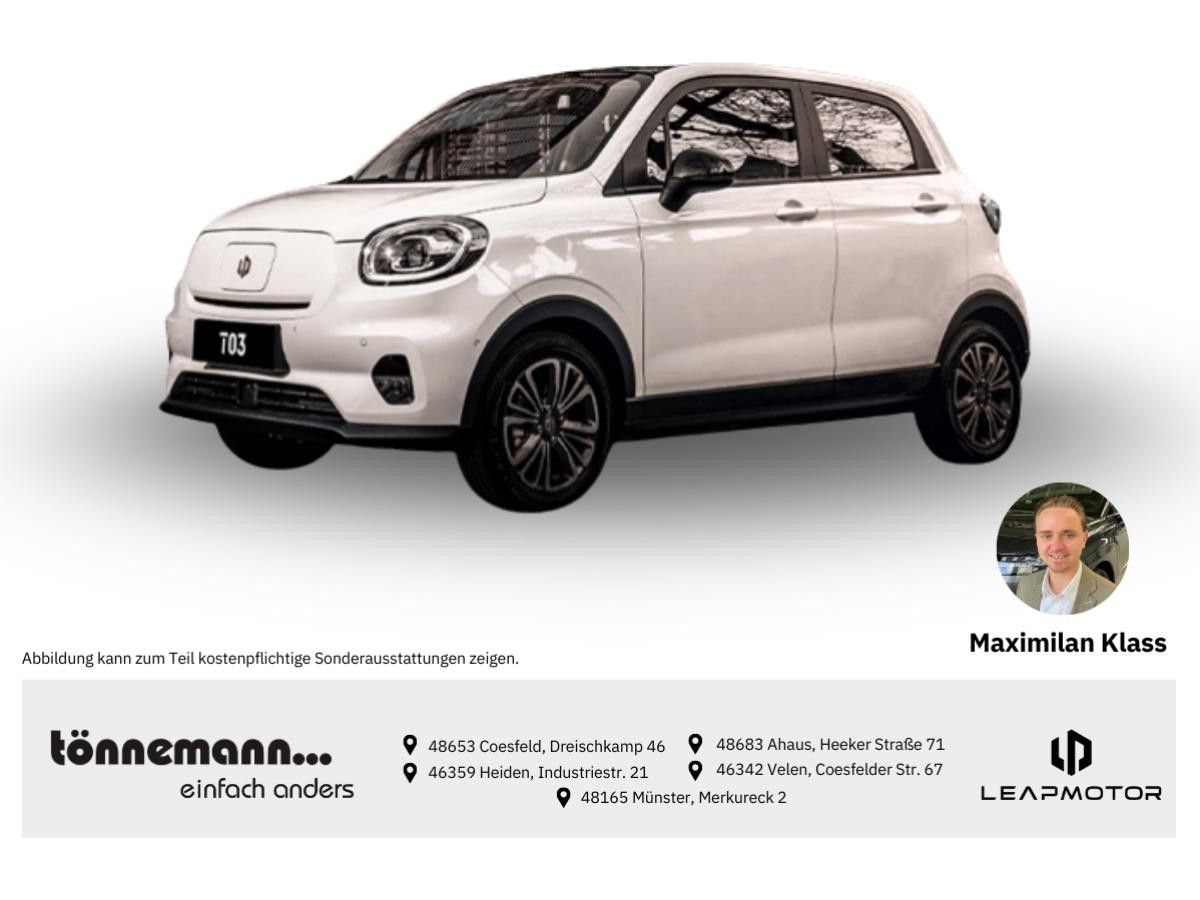Leapmotor T03 DESIGN 37,3 kWH - MEHR IM BESTAND - PANO+DAB+ACC Leasing