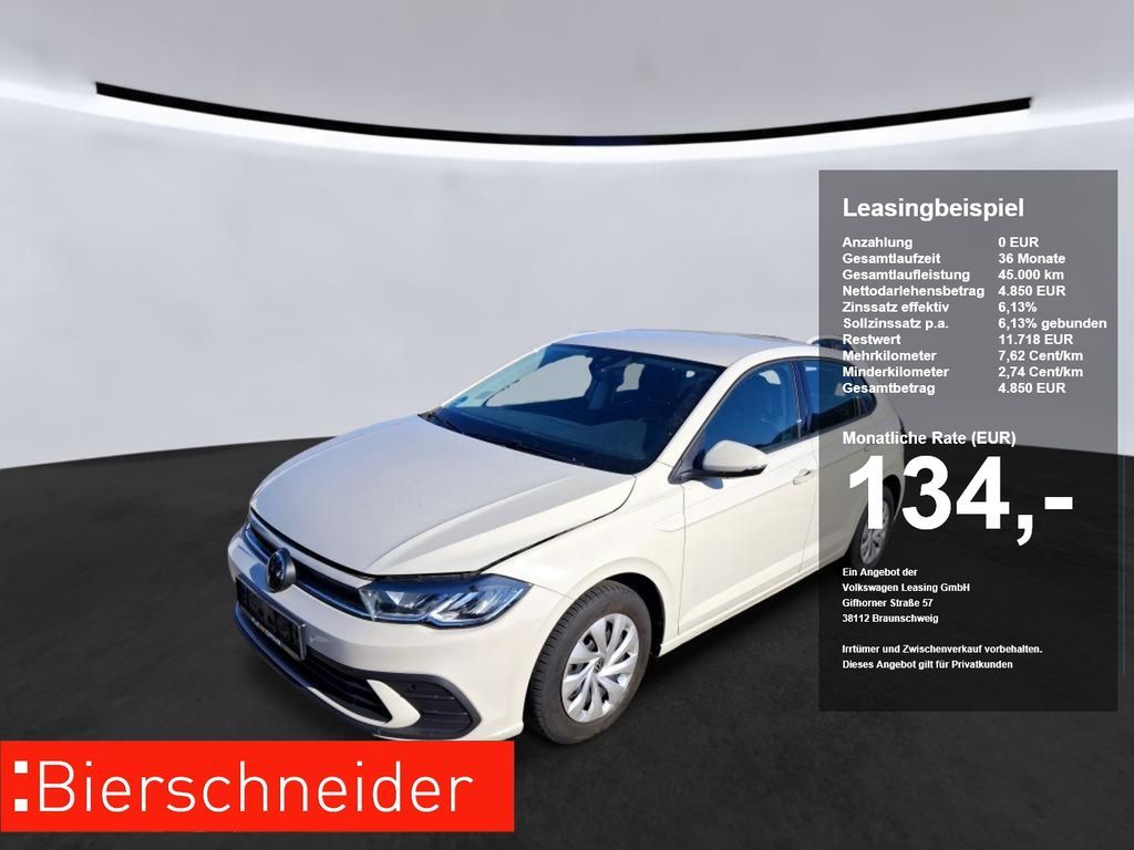 Volkswagen Polo 1.0 MPI Life LED DIGITAL COCKPIT APP-CONNEC Leasing