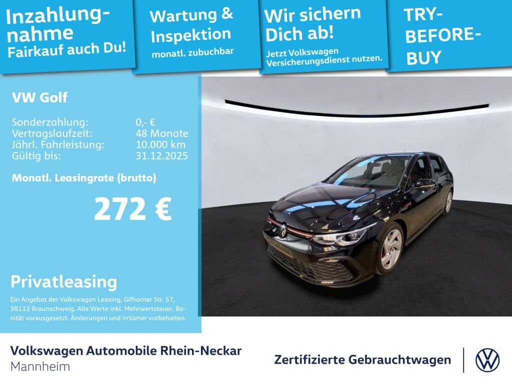 Volkswagen Golf VIII 2.0 TSI GTI Navi PDC LED uvm Leasing
