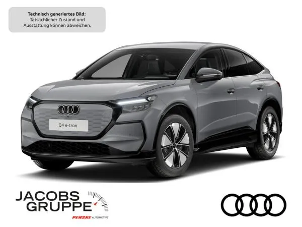 Audi Q4 e-tron Sportback S line/HuD/AHK/Wärmepumpe/ACC/Kam