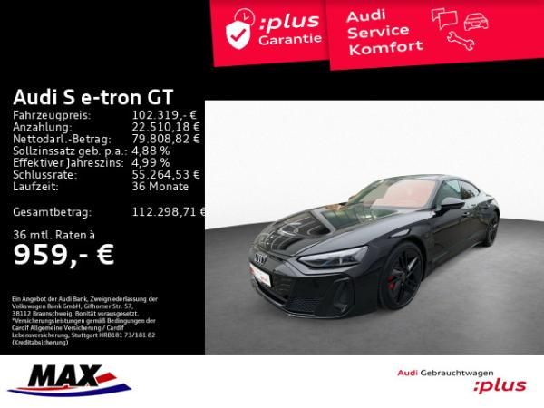 Audi e-tron GT SQUATTRO MATRIX+PANO+WABEN+KAMERA+HUD Leasing
