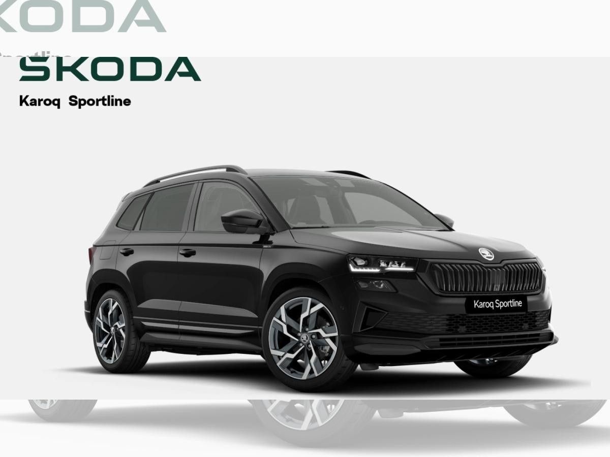 Skoda Karoq Sportline 2,0 TSI DSG 4x4 #STRONG-END#+Navi+360°+ Leasing