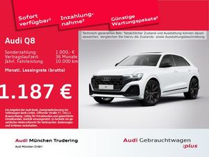 Audi Q8 TFSI e qu. tiptr. S line Pano/LuftFed/ACC/AHK