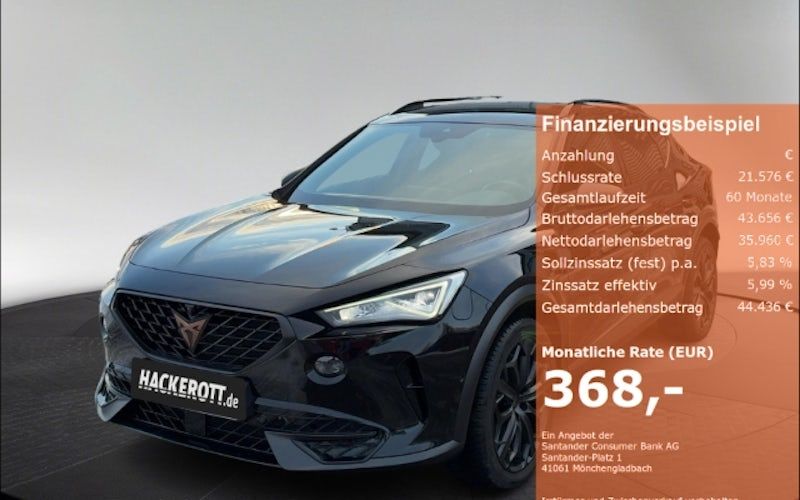 Cupra Formentor 1.4 E-HYBRID 180kW VZ DSG 5dr Kauf