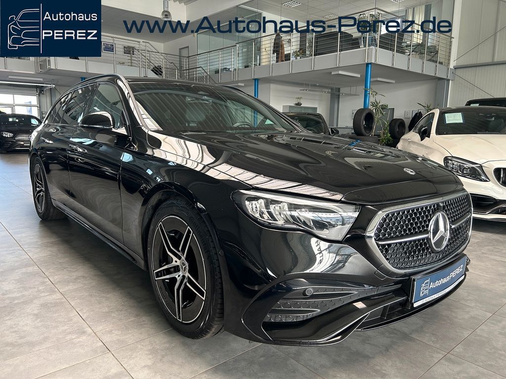 Mercedes-Benz E 200 T AMG DISTRONIC-NIGHT-AHK-LENKRADHEIZUNG Leasing