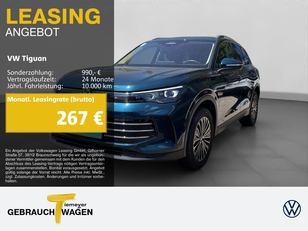 Volkswagen Tiguan 2.0 TDI DSG 4M ELEGANCE ST.HEIZ AHK HARMA Leasing