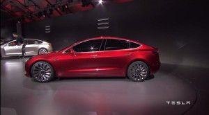 Dies ist das Elektroauto Tesla Model 3  + Fotos