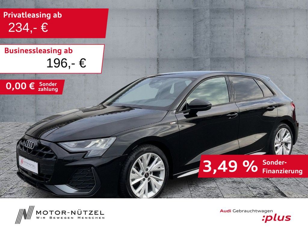 Audi A3 Sportback 35 TDI S-TR S-LINE LED+NAVI+RFK+ACC Leasing