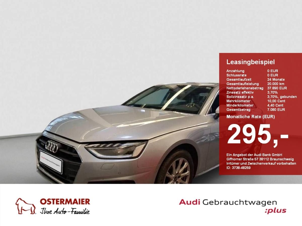 Audi A4 Limousine 40 TDI QUATTRO MATRIX.STANDHZG.GLASDACH Leasing