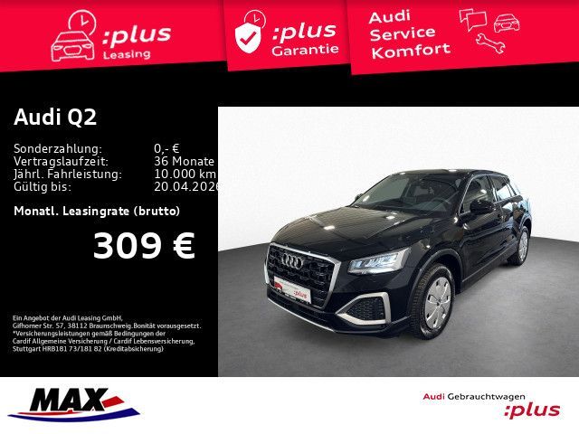 Audi Q2 35 TFSI ADVANCED LED+AHK+MMI NAVI+VCP+ALU+SHZ Leasing