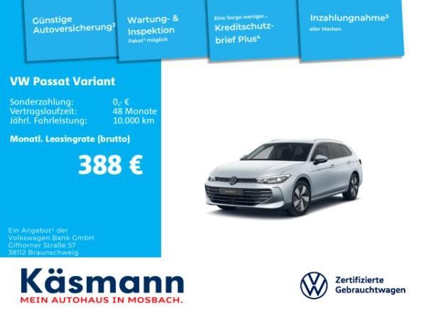 Volkswagen Passat Variant Business 2.0TDI AHK IQ.DRIVE 360 Leasing