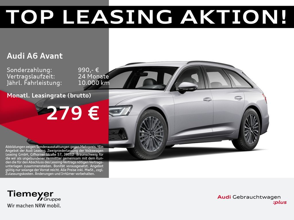 Audi A6 Avant 45 TFSI ADVANCED MATRIX KAMERA AHK MEMO Leasing